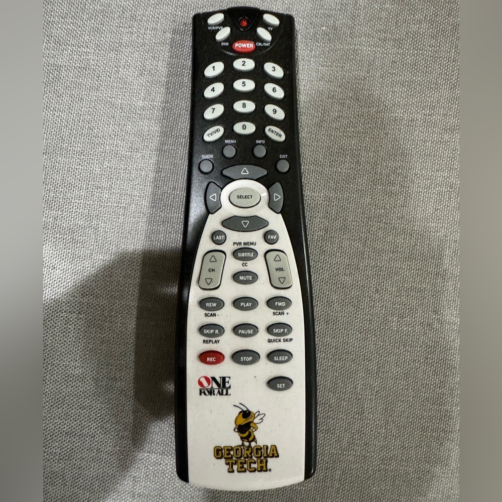 ONE FOR ALL Universal Remote Control - Georgia Tech GT